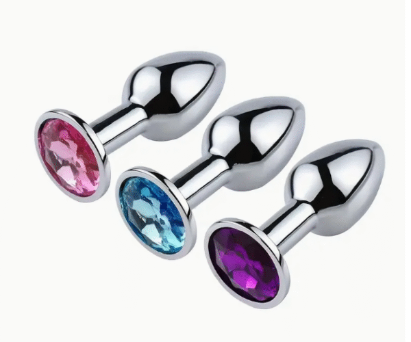 Plug Anal con Diamante – Elegancia y Placer